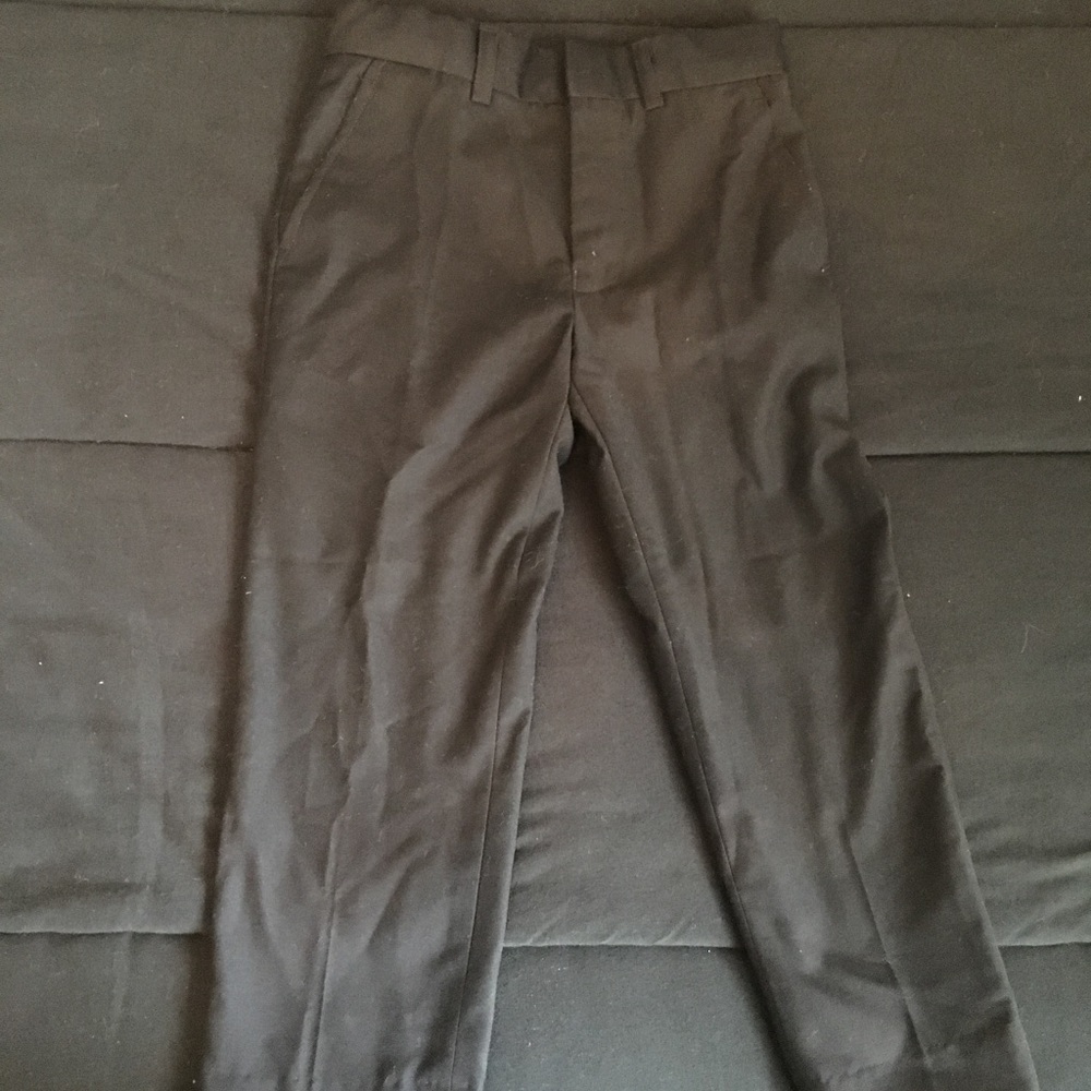 Boys Black Slim fit dress pants 5 Elie balleh