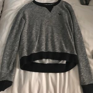 VS Pink grey and black sweater