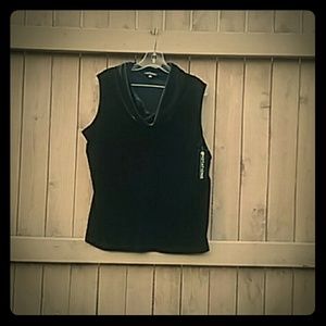 Black velt shirt