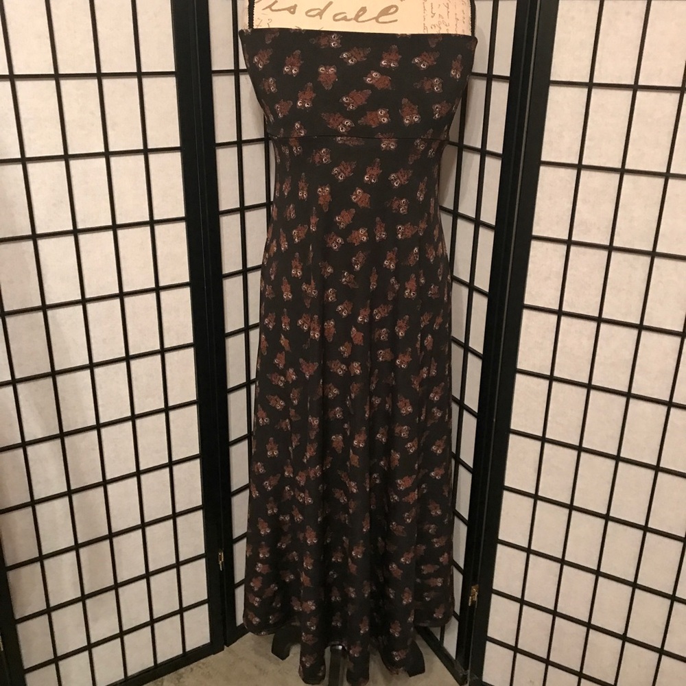 Nwt xs htf LuLaRoe Owl Maxi
