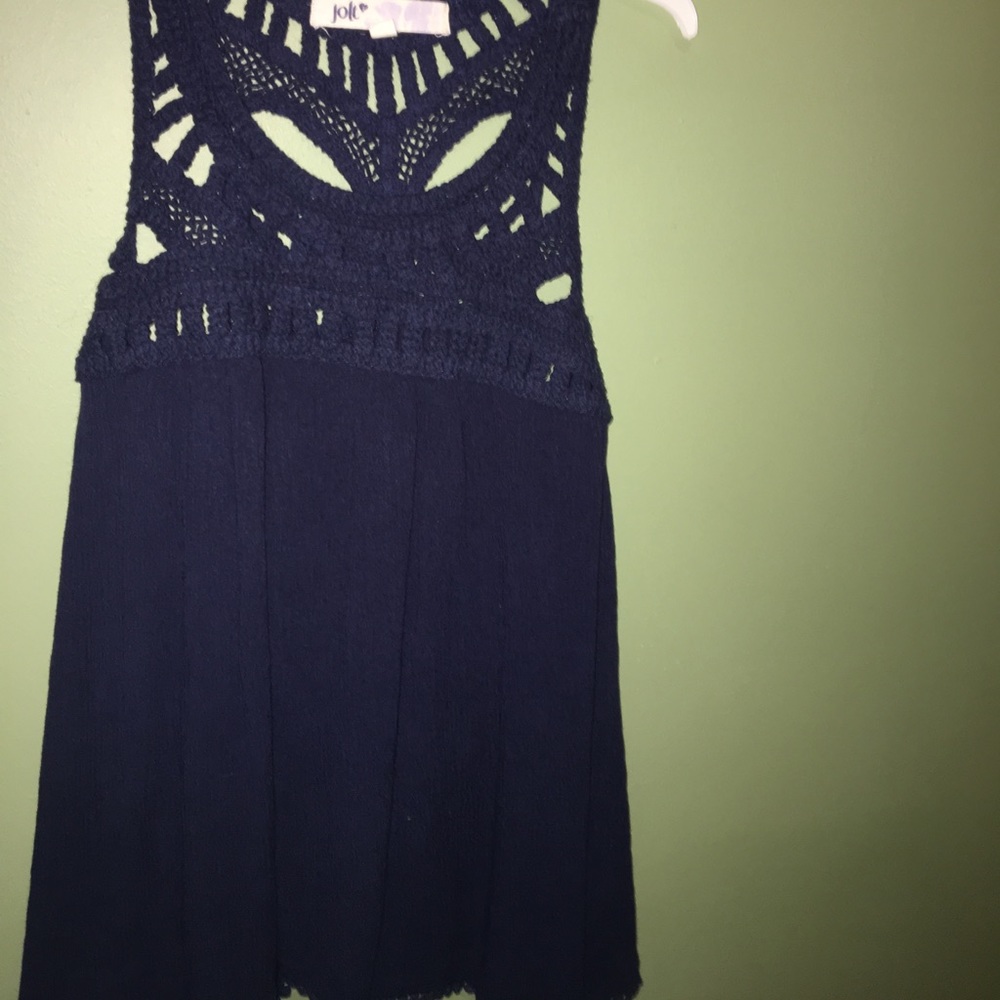 NAVY TANK TOP