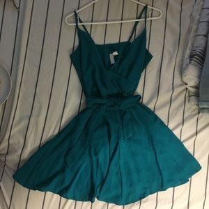 Teal dress