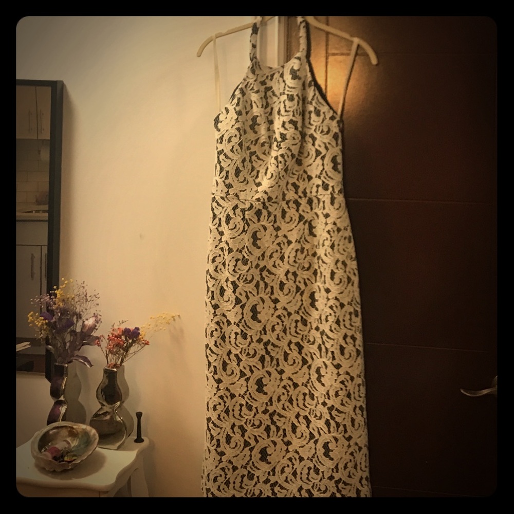Shoshana NWT lace halter dress