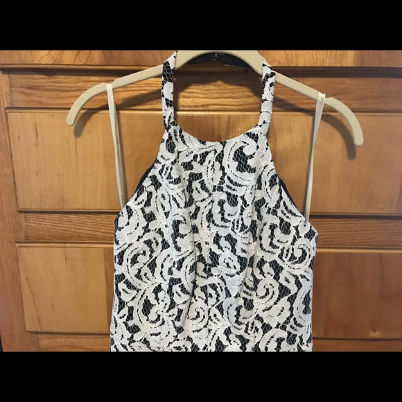 Shoshana NWT lace halter dress - Picture 3 of 4