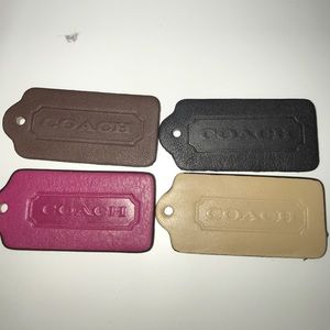 Coach CLASSIC leather tags make offer