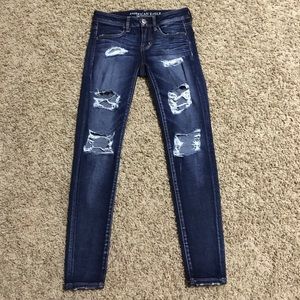 American Eagle distressed jeans