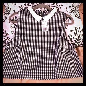Forever 21 Gingham Crop Top