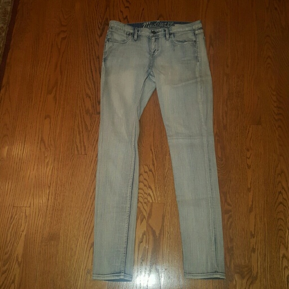 Madewell Denim - Madewell 37s acid wash skinny jeans 27 x 32