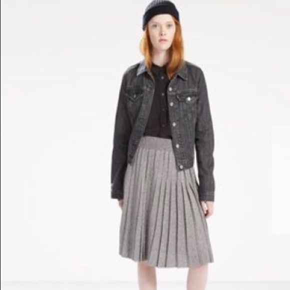 Metallic Sweater Skirt - Picture 3 of 6