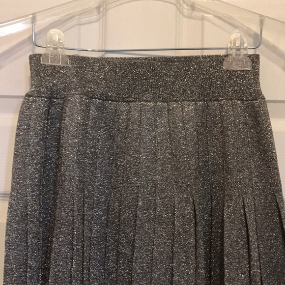 Metallic Sweater Skirt - Picture 2 of 6