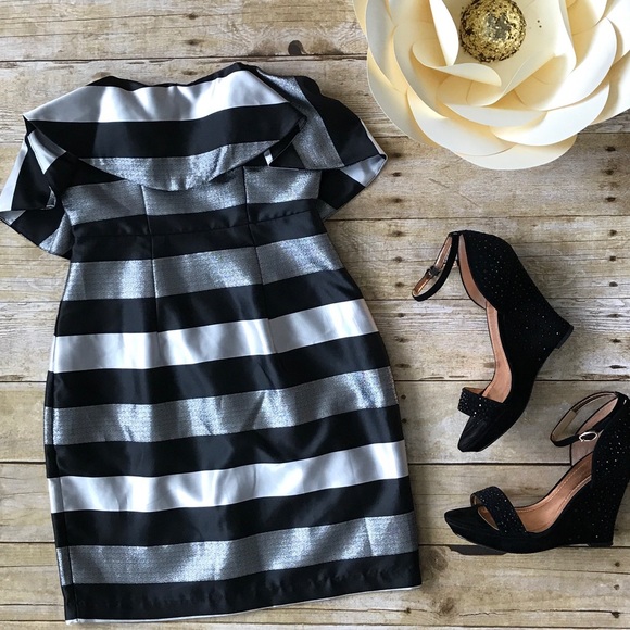 Nordstromâs striped strapless ruffle mini dress - Picture 3 of 7