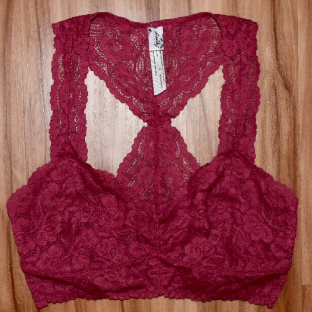 FP "Bronze" Lace Racerback Bralette