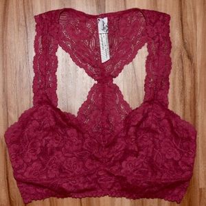 FP "Bronze" Lace Racerback Bralette