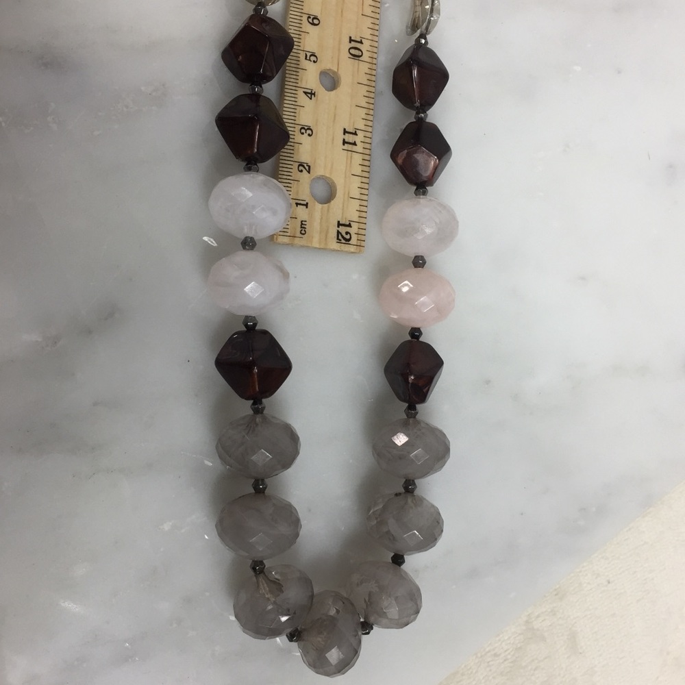 Feeling Pink on a Cloudy Day Necklace NWT - Picture 4 of 5
