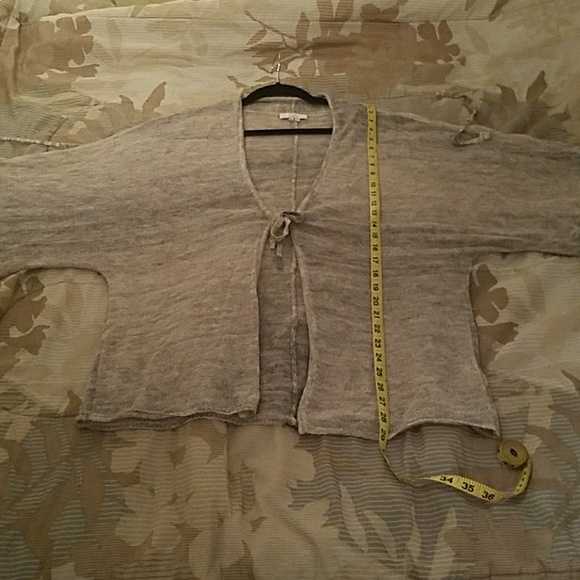 Adam Lippes Oversized Open Sweater - Picture 3 of 6