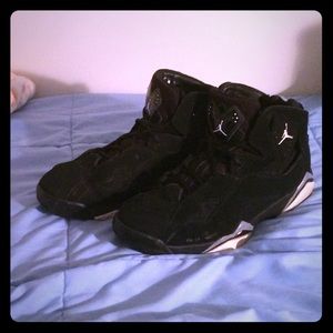 Black Jordan shoes