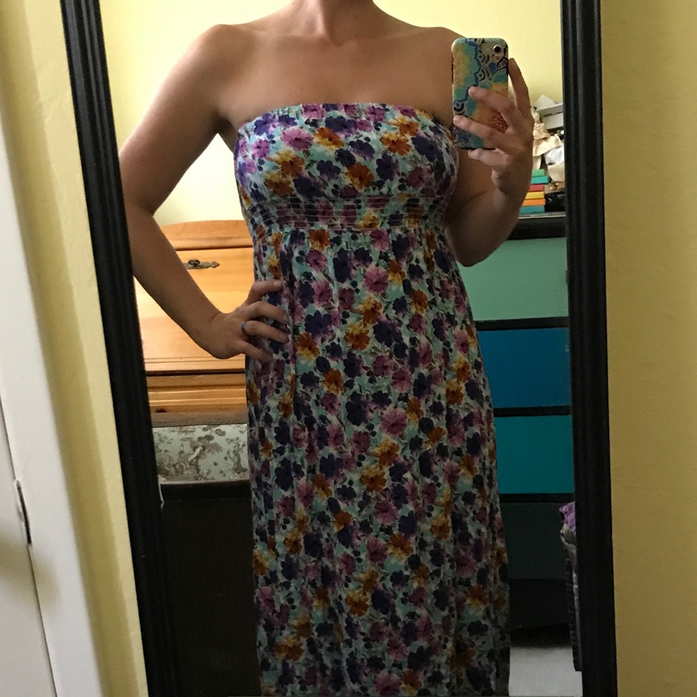 Beautiful floral maxi dress