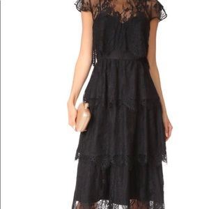 Black lace Parker Black dress