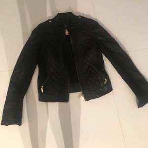 Michael Kors leather jacket size S