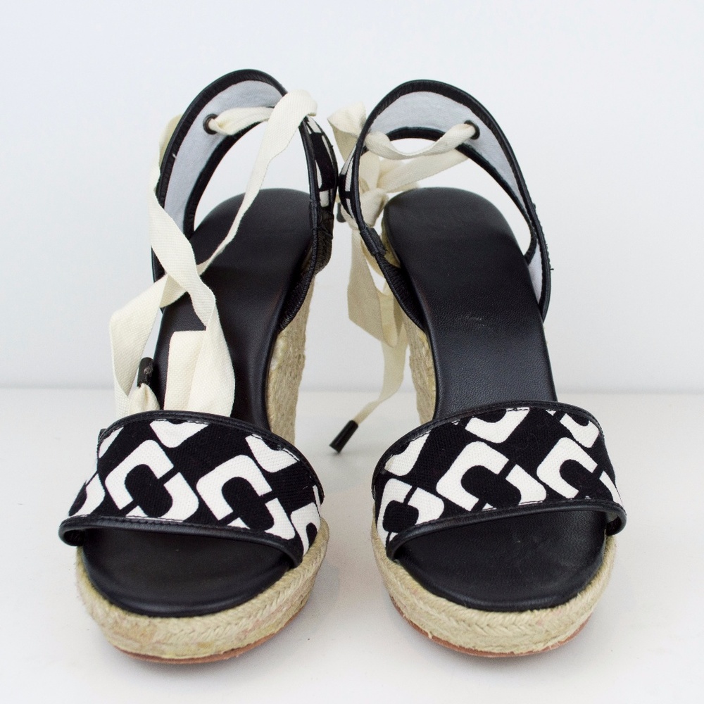 DvF Printed Wedge Espadrilles