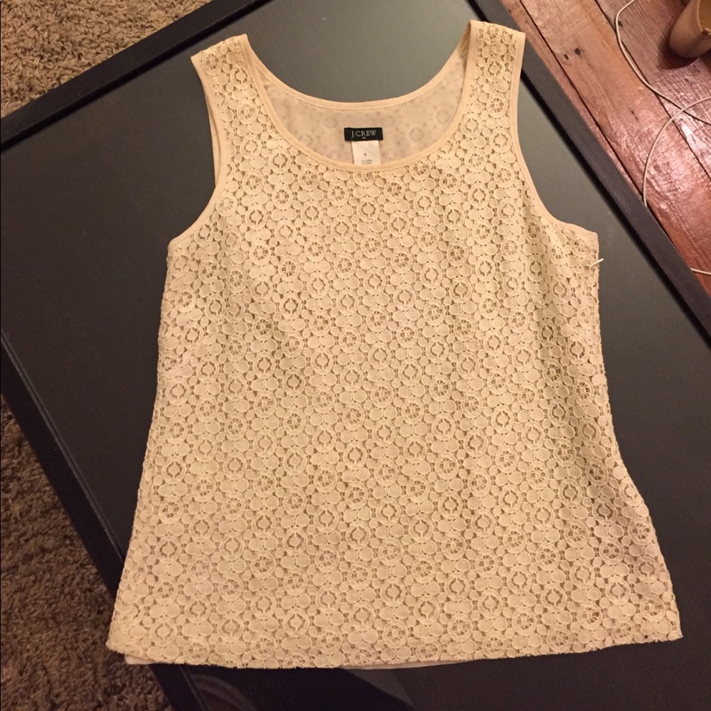 Eyelet White Top