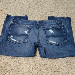 7 for all Mankind Josephina skinny crop 28