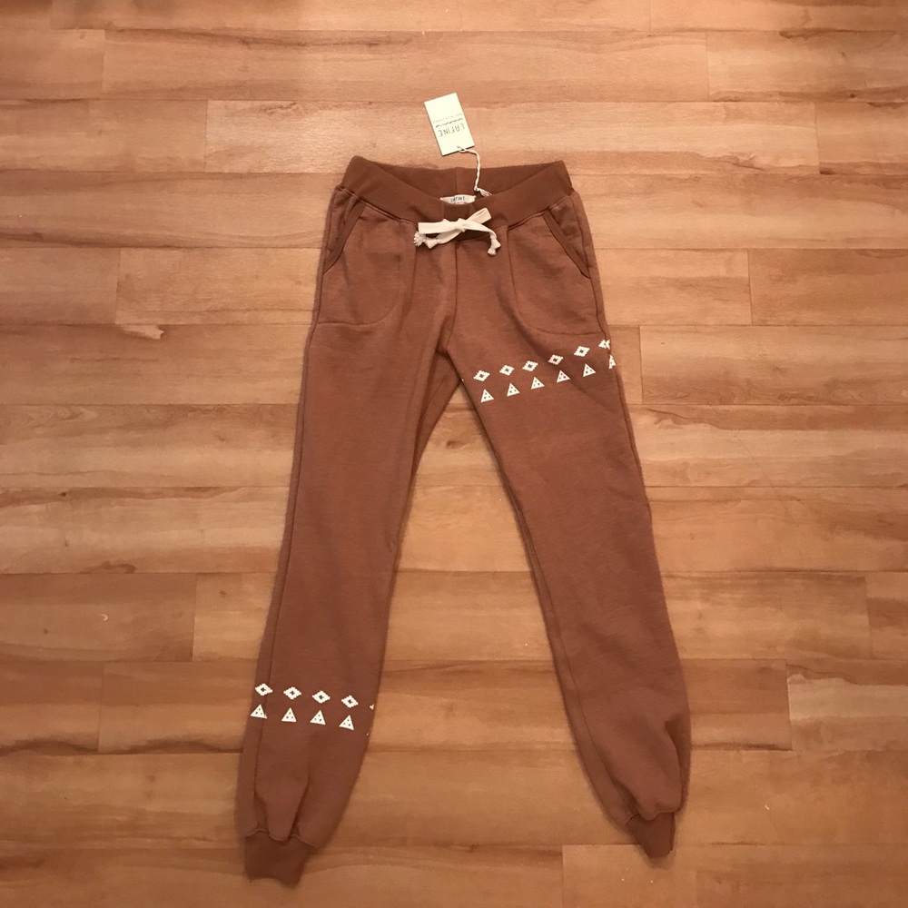 BRAND NEW TRIBAL PRINT SWEATPANTS SIZE SMALL