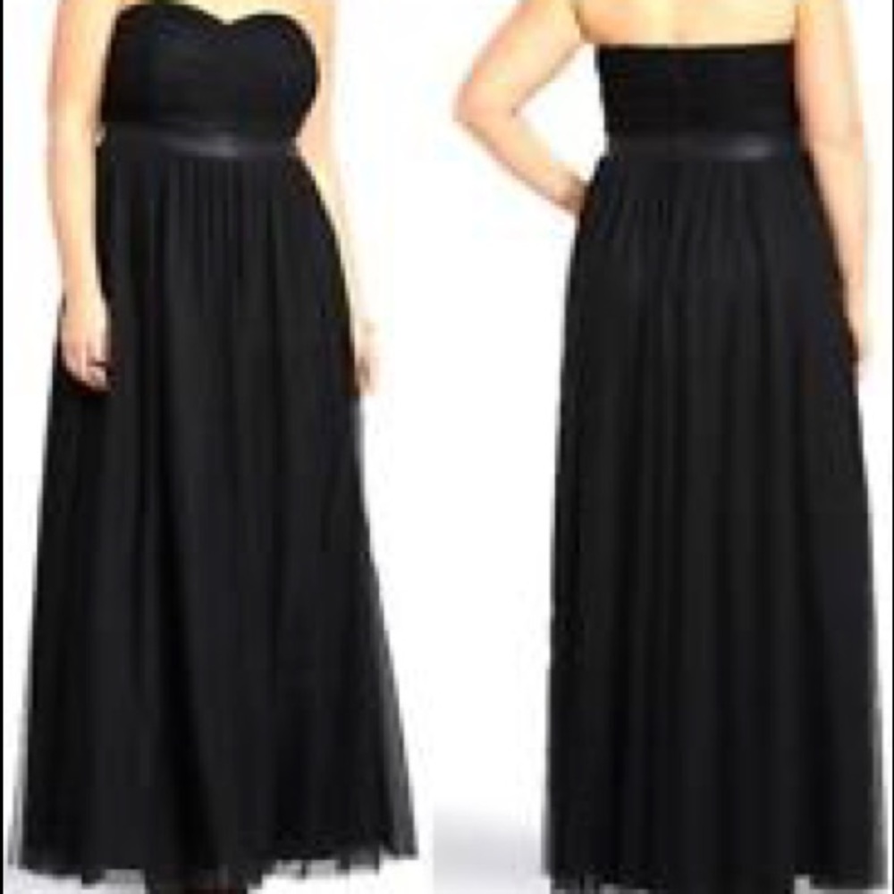 Torrid black prom dress