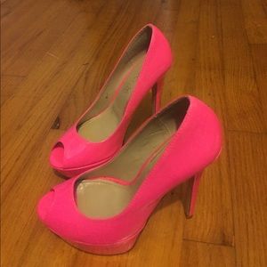 Also, Barbie pink heels, 6
