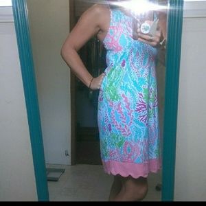 Simply southern dress and american flag wallet