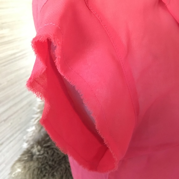 Urban Outfitters Coral Top Size M - Picture 2 of 5