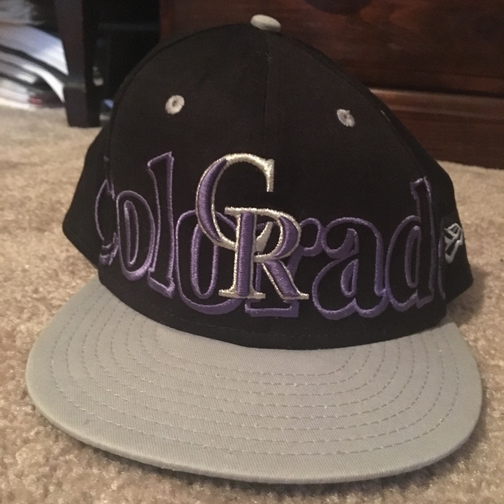 Colorado Rockies snap back hat
