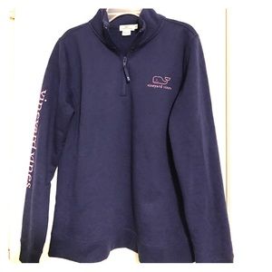 Navy Blue Vineyard Vines Pullover