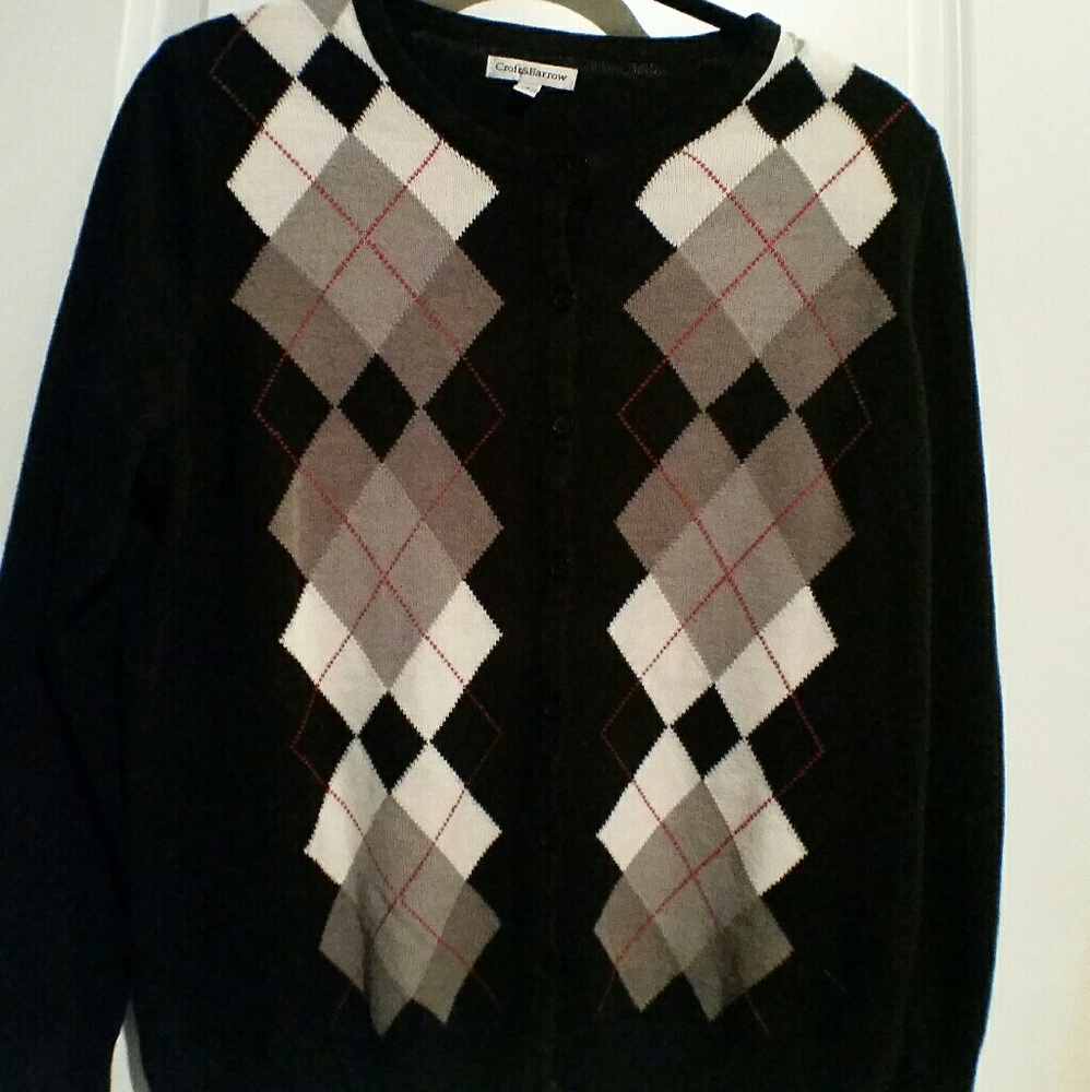 Argyle sweater
