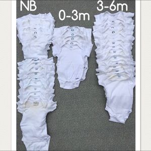 ❌SOLD❌ Onesies And Kimono Tops NB, 0-3m, 3-6m