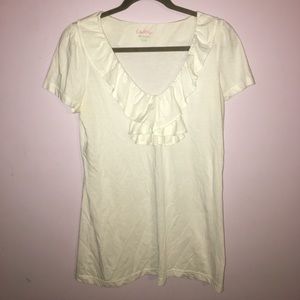 Lilly Pulitzer Ruffle Tee