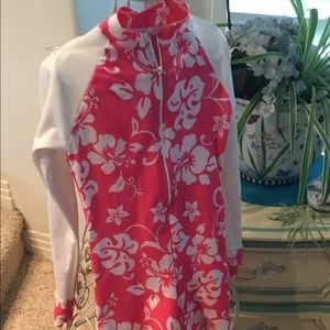 Little girls rash guard