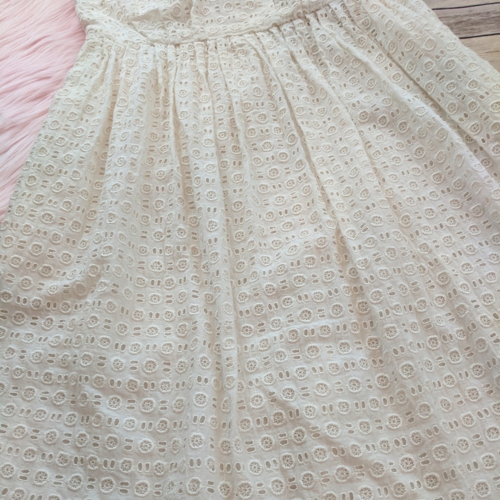 HD in Paris Anthropologie Halter Top Eyelet Dress - Picture 3 of 4