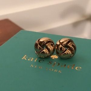 Kate spade knot earrings