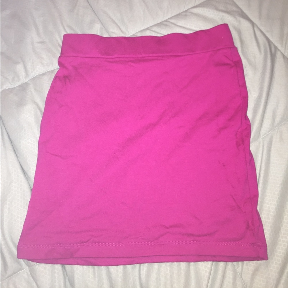 Forever 21 Pink Bodycon Mini Skirt