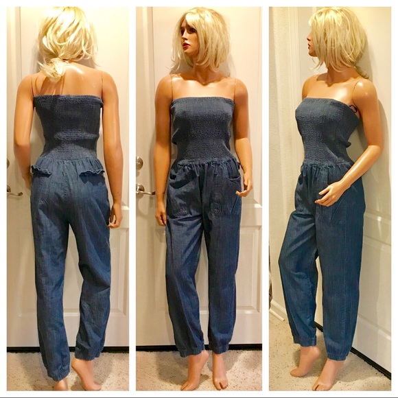 tube top romper pants