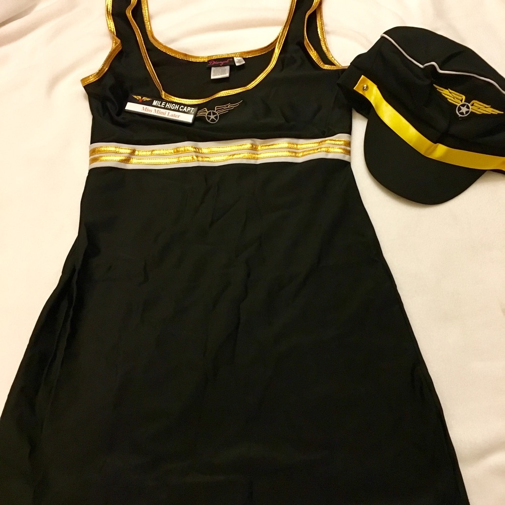Halloween mile high captain outfit