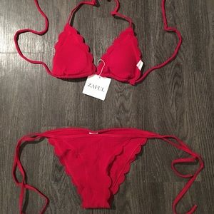 Zaful Bathing Suit Red