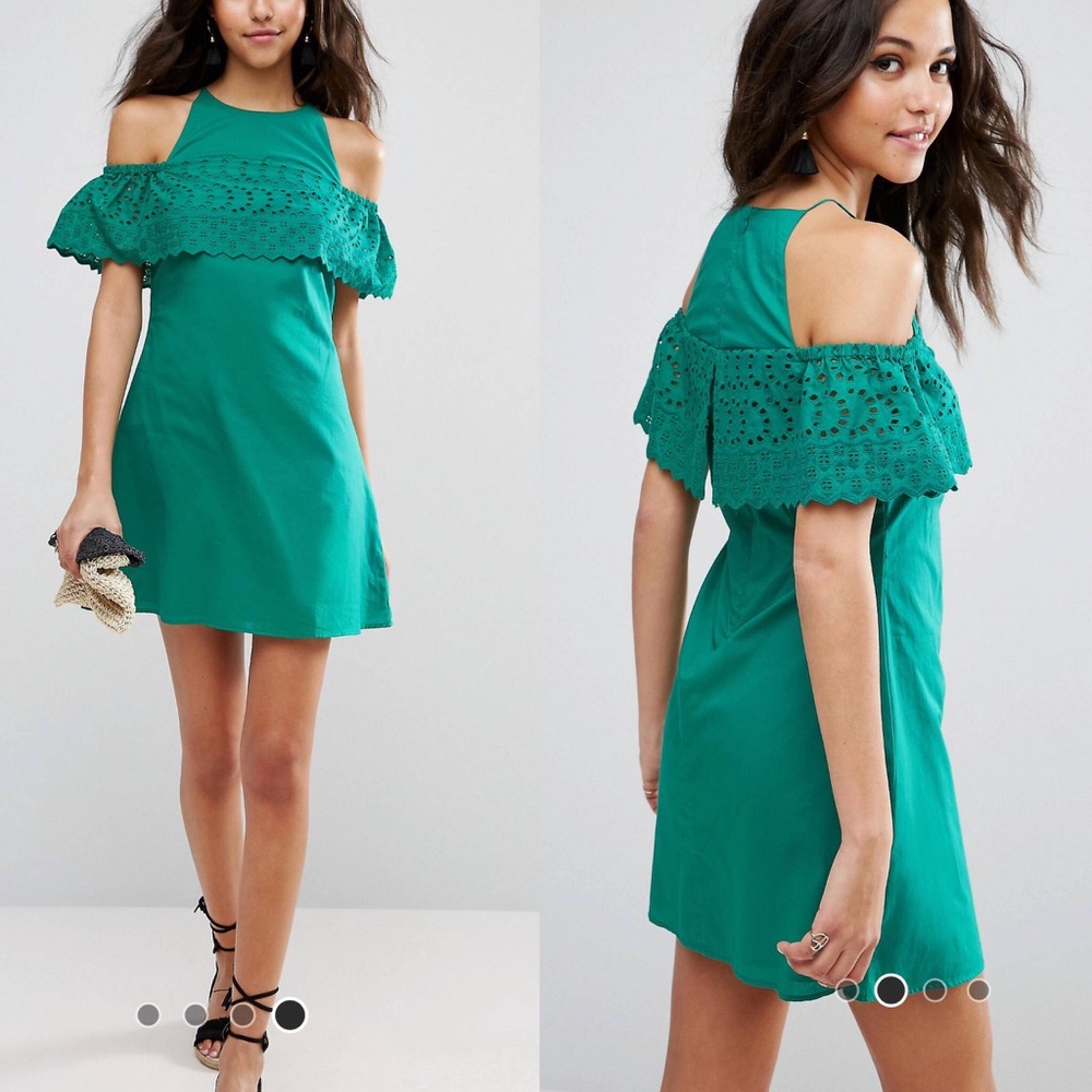 🆕🏷 ASOS Green Sundress!