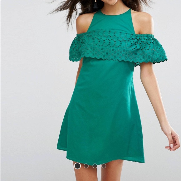 🆕🏷 ASOS Green Sundress! - Picture 2 of 6