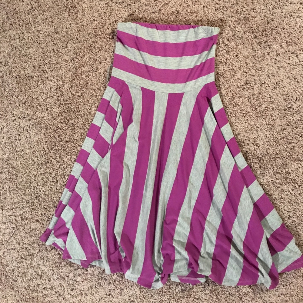 Strapless dress