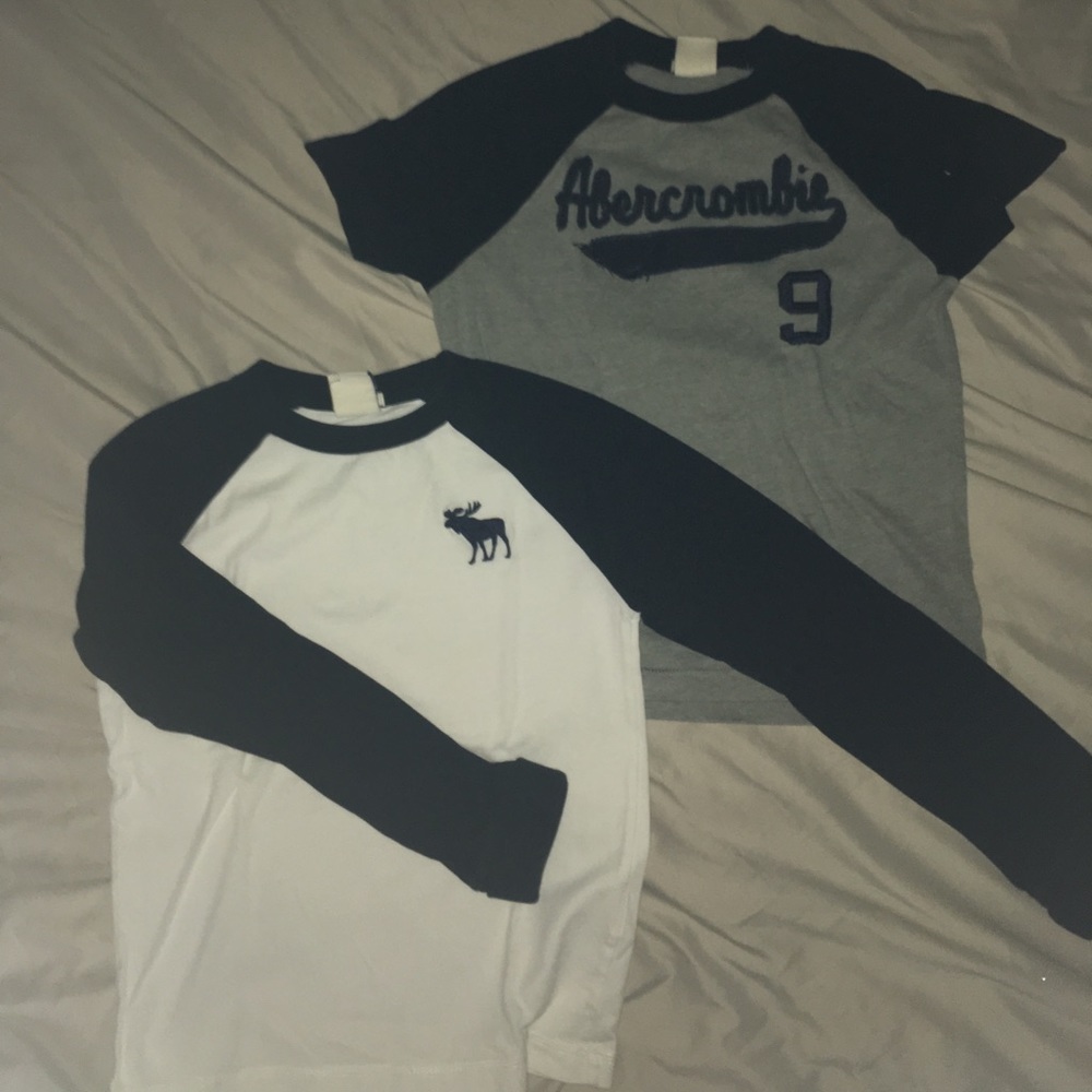 Boy Bundle: 2 A&F Baseball Tees