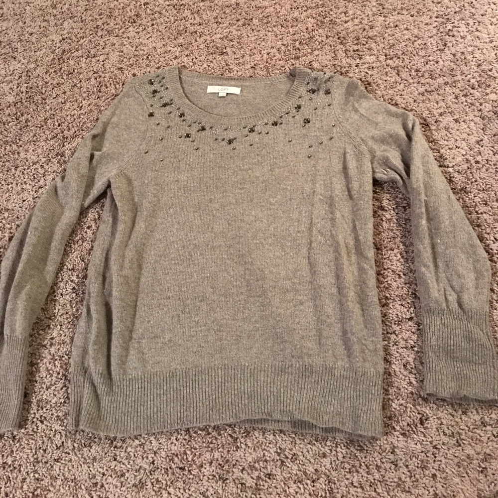 Tan sweater