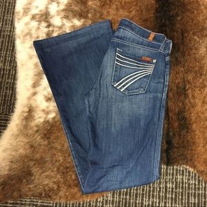 Seven 7 for all mankind dojo jeans size 26