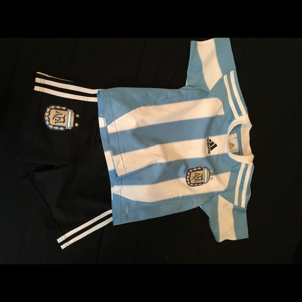 Boys Argentina Football Uniform team size 2